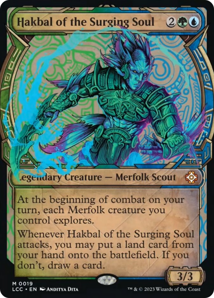 Hakbal of the Surging Soul (Showcase) [The Lost Caverns of Ixalan Commander] | Exor Games New Glasgow