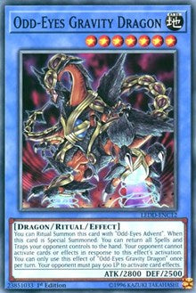 Odd-Eyes Gravity Dragon [LEDD-ENC12] Common | Exor Games New Glasgow