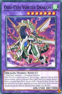 Odd-Eyes Vortex Dragon [LEDD-ENC27] Common | Exor Games New Glasgow