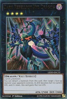 Dark Rebellion Xyz Dragon [LEDD-ENC32] Ultra Rare | Exor Games New Glasgow