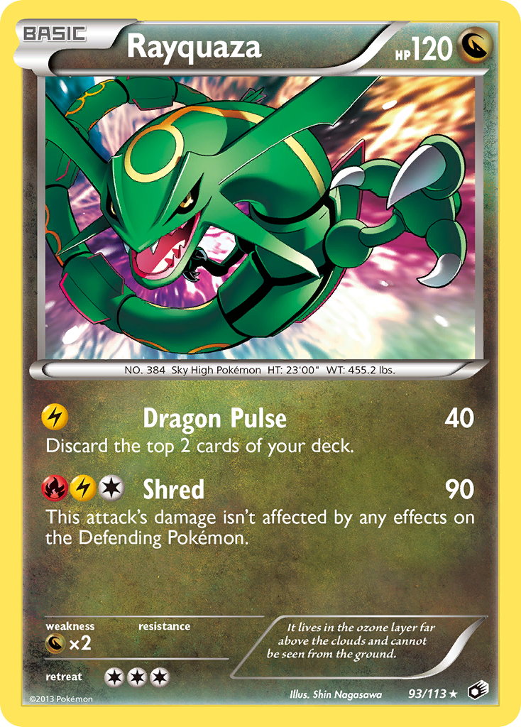 Rayquaza (93/113) [Black & White: Legendary Treasures] | Exor Games New Glasgow