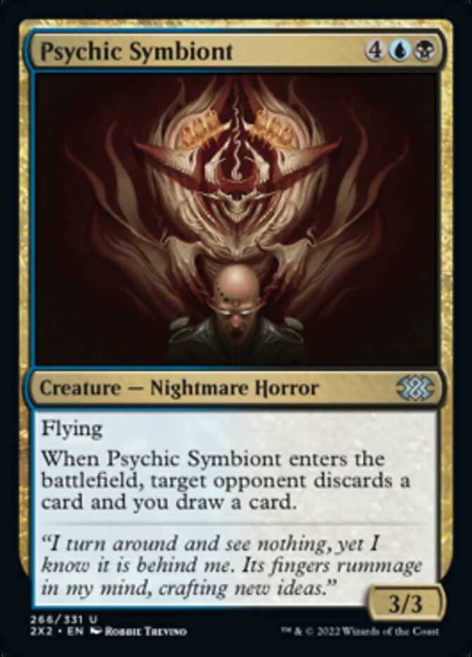 Psychic Symbiont [Double Masters 2022] | Exor Games New Glasgow