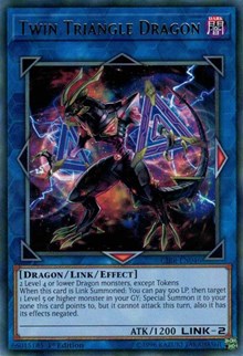 Twin Triangle Dragon [CIBR-EN046] Rare | Exor Games New Glasgow