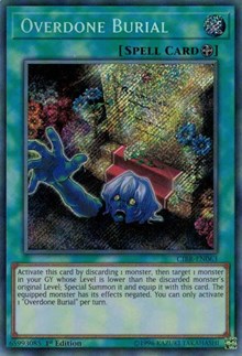 Overdone Burial [CIBR-EN063] Secret Rare | Exor Games New Glasgow