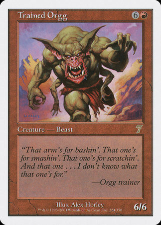 Trained Orgg [Seventh Edition] | Exor Games New Glasgow