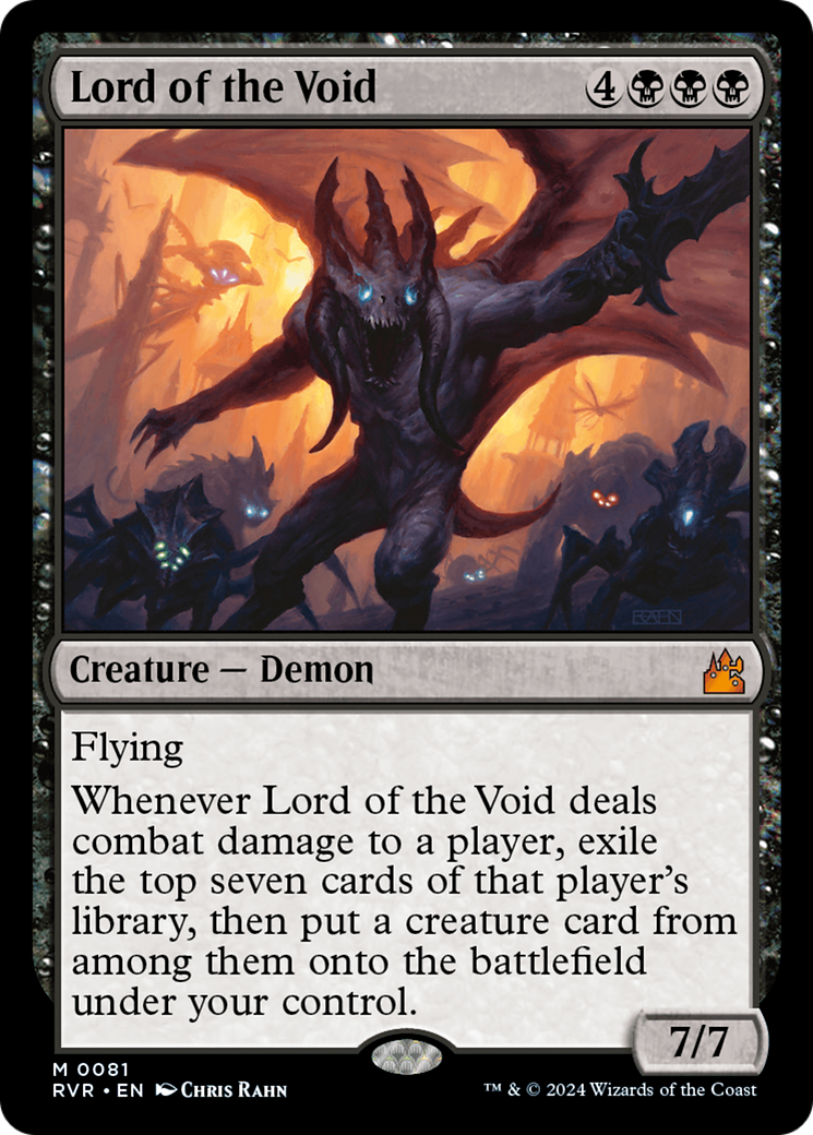 Lord of the Void [Ravnica Remastered] | Exor Games New Glasgow