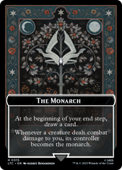 The Monarch // Treasure Double-Sided Token [The Lord of the Rings: Tales of Middle-Earth Commander Tokens] | Exor Games New Glasgow