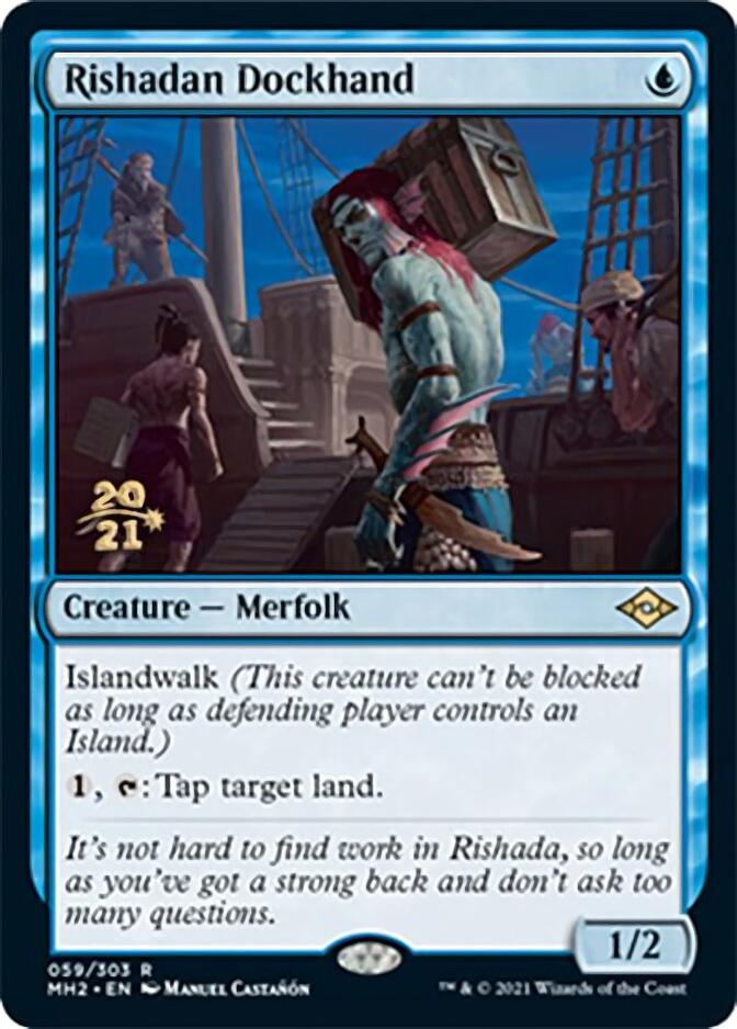 Rishadan Dockhand [Modern Horizons 2 Prerelease Promos] | Exor Games New Glasgow