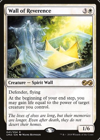 Wall of Reverence [Ultimate Masters] | Exor Games New Glasgow