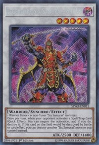 Legendary Six Samurai - Shi En [SPWA-EN011] Secret Rare | Exor Games New Glasgow