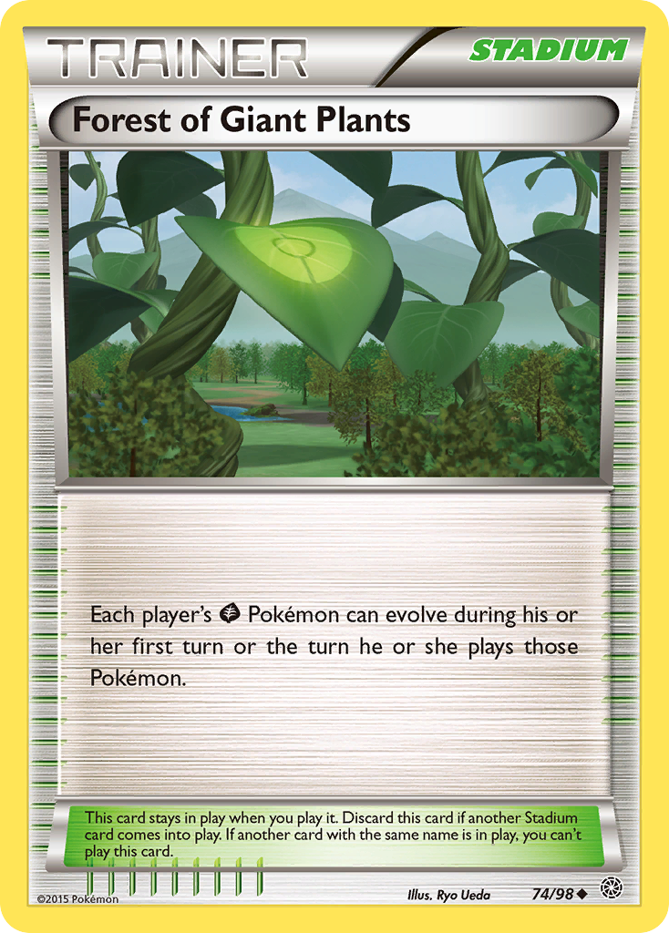 Forest of Giant Plants (74/98) [XY: Ancient Origins] | Exor Games New Glasgow