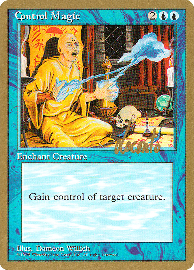 Control Magic (Michael Loconto) [Pro Tour Collector Set] | Exor Games New Glasgow