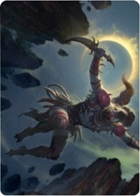 Nighthawk Scavenger Art Card [Zendikar Rising Art Series] | Exor Games New Glasgow