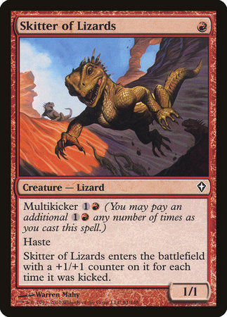 Skitter of Lizards [Worldwake] | Exor Games New Glasgow
