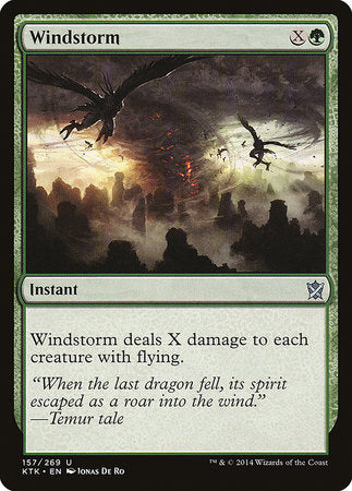 Windstorm [Khans of Tarkir] | Exor Games New Glasgow