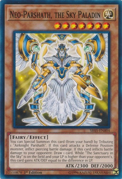 Neo-Parshath, the Sky Paladin [SR05-EN004] Common | Exor Games New Glasgow