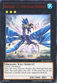 Number 17: Leviathan Dragon (Red) [DL15-EN012] Rare | Exor Games New Glasgow