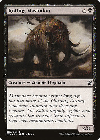 Rotting Mastodon [Khans of Tarkir] | Exor Games New Glasgow