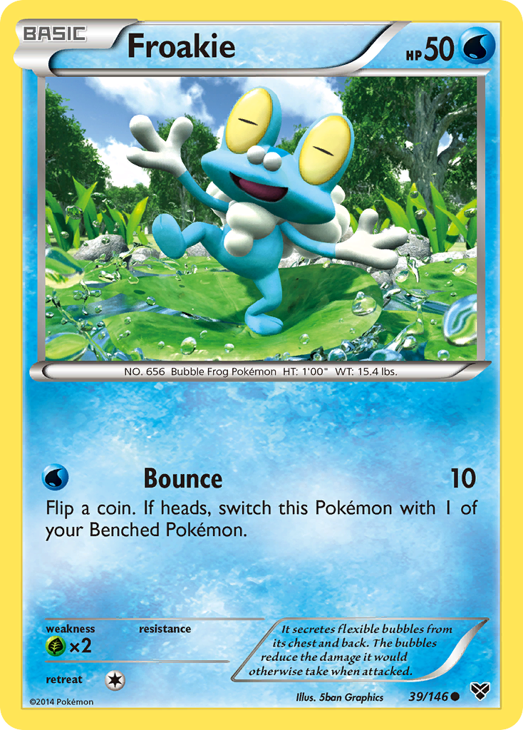 Froakie (39/146) [XY: Base Set] | Exor Games New Glasgow