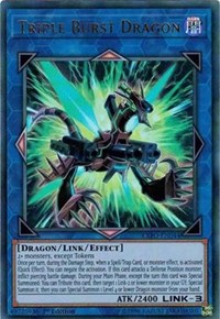 Triple Burst Dragon [EXFO-EN044] Ultra Rare | Exor Games New Glasgow