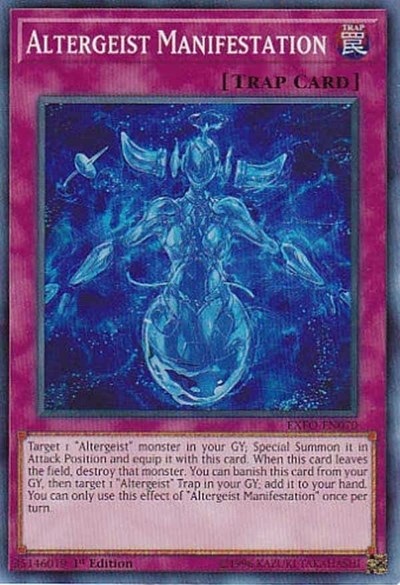 Altergeist Manifestation [EXFO-EN070] Super Rare | Exor Games New Glasgow