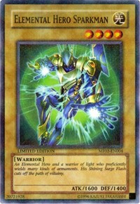 Elemental HERO Sparkman [MF03-EN004] Parallel Rare | Exor Games New Glasgow