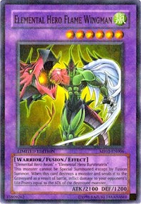 Elemental HERO Flame Wingman [MF03-EN006] Parallel Rare | Exor Games New Glasgow