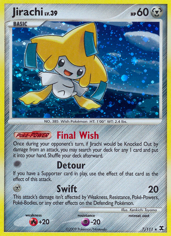 Jirachi (7/111) [Platinum: Rising Rivals] | Exor Games New Glasgow