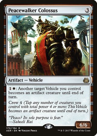 Peacewalker Colossus [Aether Revolt] | Exor Games New Glasgow