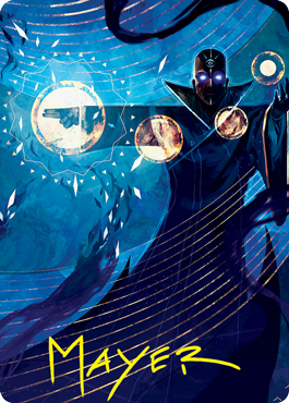 Negate Art Card (Gold-Stamped Signature) [Strixhaven: School of Mages Art Series] | Exor Games New Glasgow