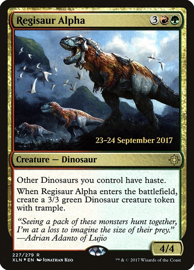 Regisaur Alpha  [Ixalan Prerelease Promos] | Exor Games New Glasgow