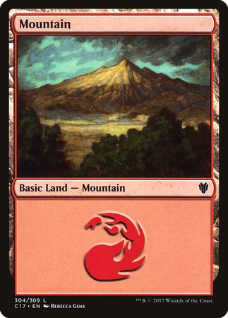 Mountain (304) [Commander 2017] | Exor Games New Glasgow