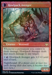 Ill-Tempered Loner // Howlpack Avenger [Innistrad: Crimson Vow Prerelease Promos] | Exor Games New Glasgow