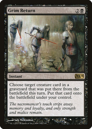 Grim Return [Magic 2014] | Exor Games New Glasgow