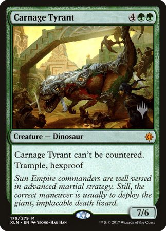 Carnage Tyrant [Ixalan Promos] | Exor Games New Glasgow