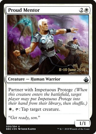 Proud Mentor [Battlebond Promos] | Exor Games New Glasgow