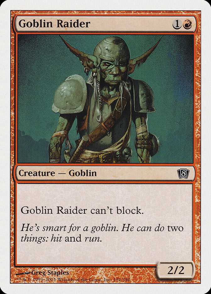 Goblin Raider [Eighth Edition] | Exor Games New Glasgow