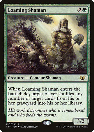 Loaming Shaman [Commander 2015] | Exor Games New Glasgow
