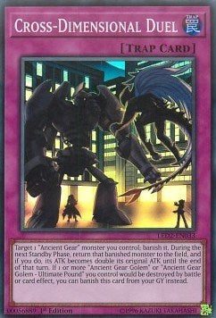 Cross-Dimensional Duel [LED2-EN033] Super Rare | Exor Games New Glasgow