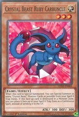 Crystal Beast Ruby Carbuncle [LED2-EN041] Common | Exor Games New Glasgow