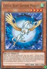 Crystal Beast Sapphire Pegasus [LED2-EN042] Common | Exor Games New Glasgow