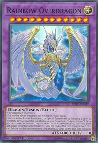 Rainbow Overdragon [LED2-EN037] Super Rare | Exor Games New Glasgow