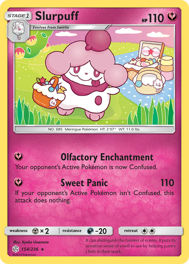 Slurpuff (154/236) [Sun & Moon: Cosmic Eclipse] | Exor Games New Glasgow