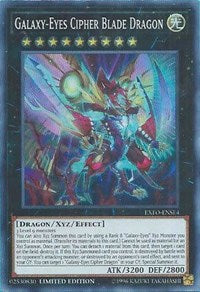 Galaxy-Eyes Cipher Blade Dragon [EXFO-ENSE4] Super Rare | Exor Games New Glasgow