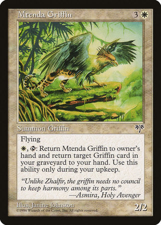 Mtenda Griffin [Mirage] | Exor Games New Glasgow