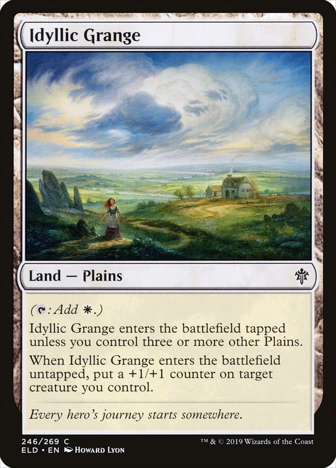 Idyllic Grange [Throne of Eldraine] | Exor Games New Glasgow