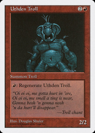 Uthden Troll [Anthologies] | Exor Games New Glasgow