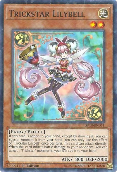 Trickstar Lilybell (Starfoil) [SP18-EN021] Starfoil Rare | Exor Games New Glasgow