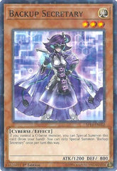 Backup Secretary (Starfoil) [SP18-EN002] Starfoil Rare | Exor Games New Glasgow