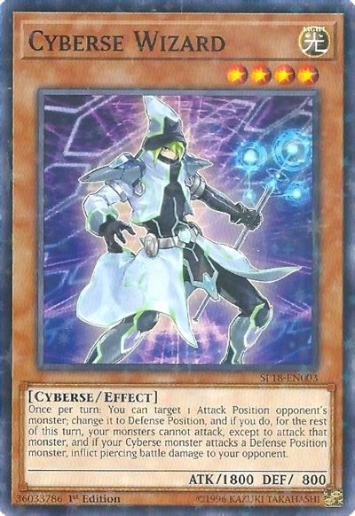 Cyberse Wizard (Starfoil) [SP18-EN003] Starfoil Rare | Exor Games New Glasgow